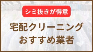 【2024年版】シミ抜きが得意な宅配クリーニング業者７選/特殊な技術でシミを落とす